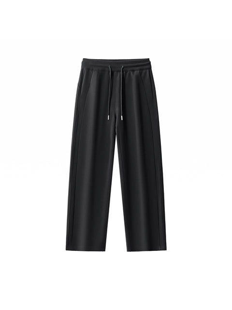 Essential Drawstring Straight-Leg Sweatpants