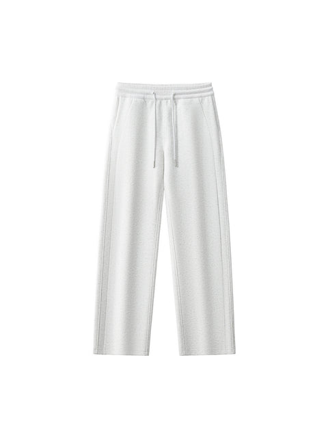 Essential Drawstring Straight-Leg Sweatpants